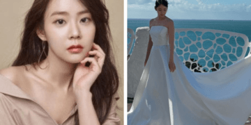 Han Seung-yeon unexpectedly released photos from the wedding scene.