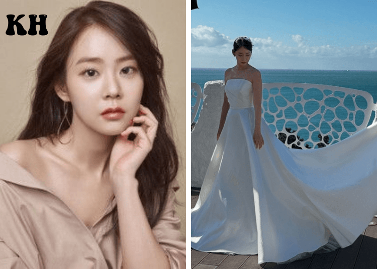 Han Seung-yeon unexpectedly released photos from the wedding scene.