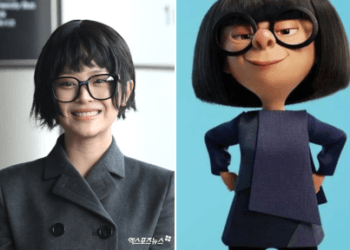 Hanni from NewJeans Looks Just Like Pixar's Edna Mode