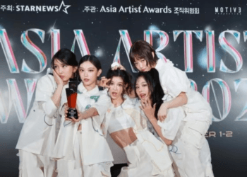 NewJeans Captivate at 2024 Asia Artist Awards