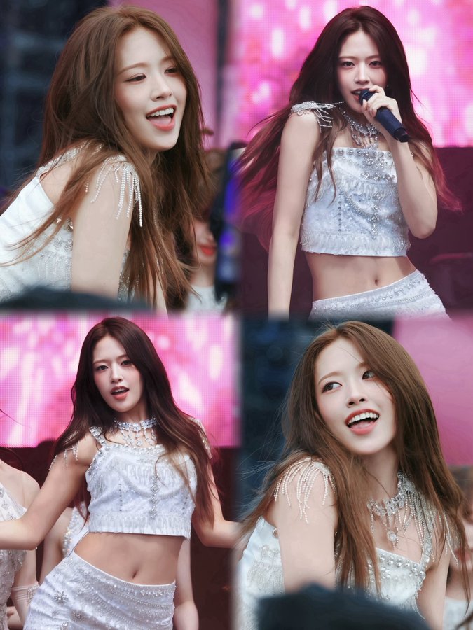 Newly released photo of An Yu-jin.. Did she lose weight?