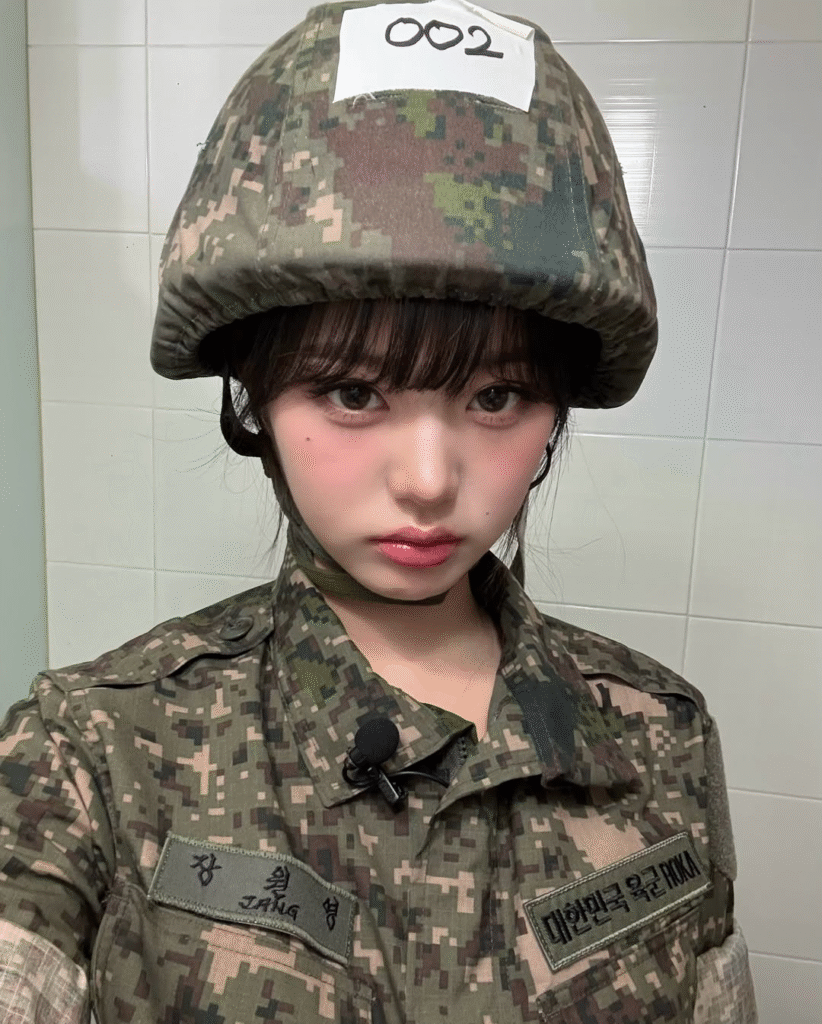 Wonyoung Tries Soldier Life on Kai’s Show, Leaving Knetz Shocked
