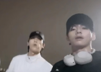 BTS’s V spotted at the Han River with Park Seo-joon and Park Hyung-sik