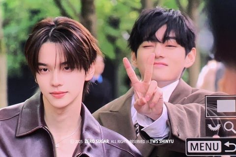 K-Netizens React to BTS’s V Standing Next to TWS Members at Celine