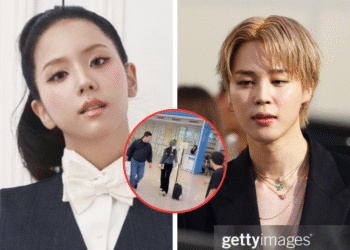 Jisoo in an embarrassing moment as media all eyes on Jimin, completely ignoring her