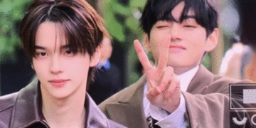 K-Netizens React to BTS’s V Standing Next to TWS Members at Celine